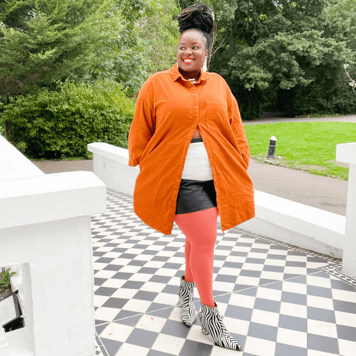 80 Denier Tights - Peach Party - Snag