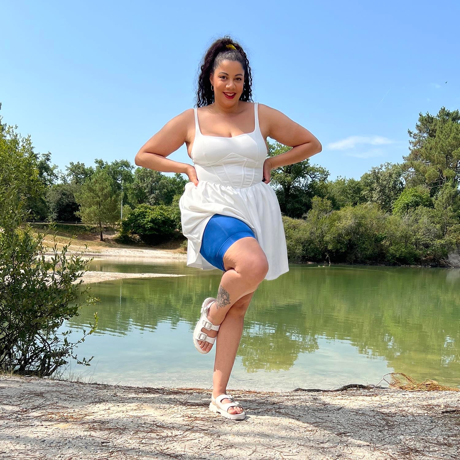 Stay Cool Chub Rub Shorts - Dolce Blau