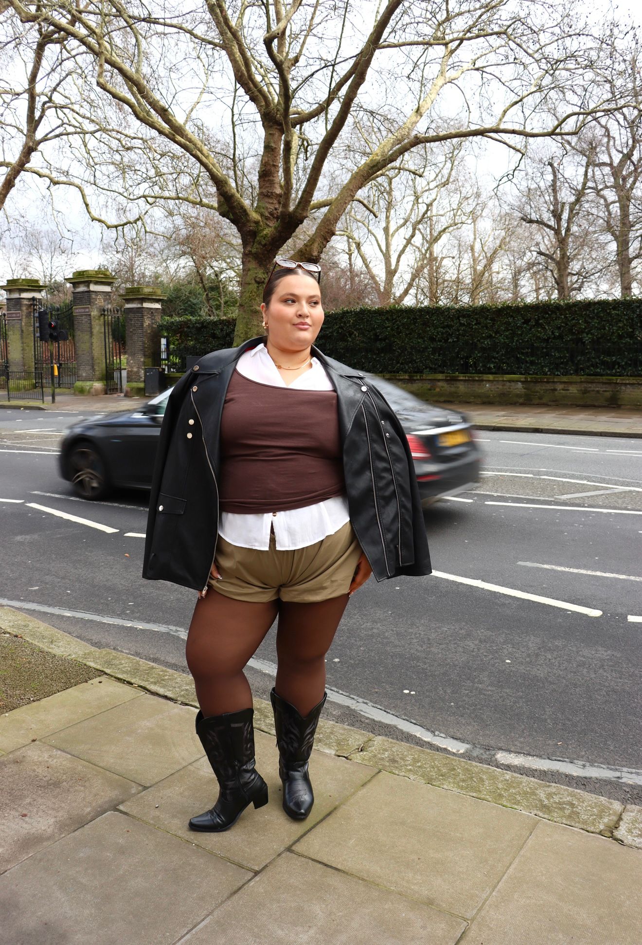 50 Denier Tights - Varm choklad
