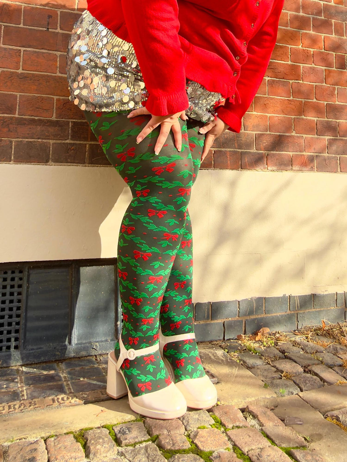 Holly Dolly Strumpfhose - Crocodile