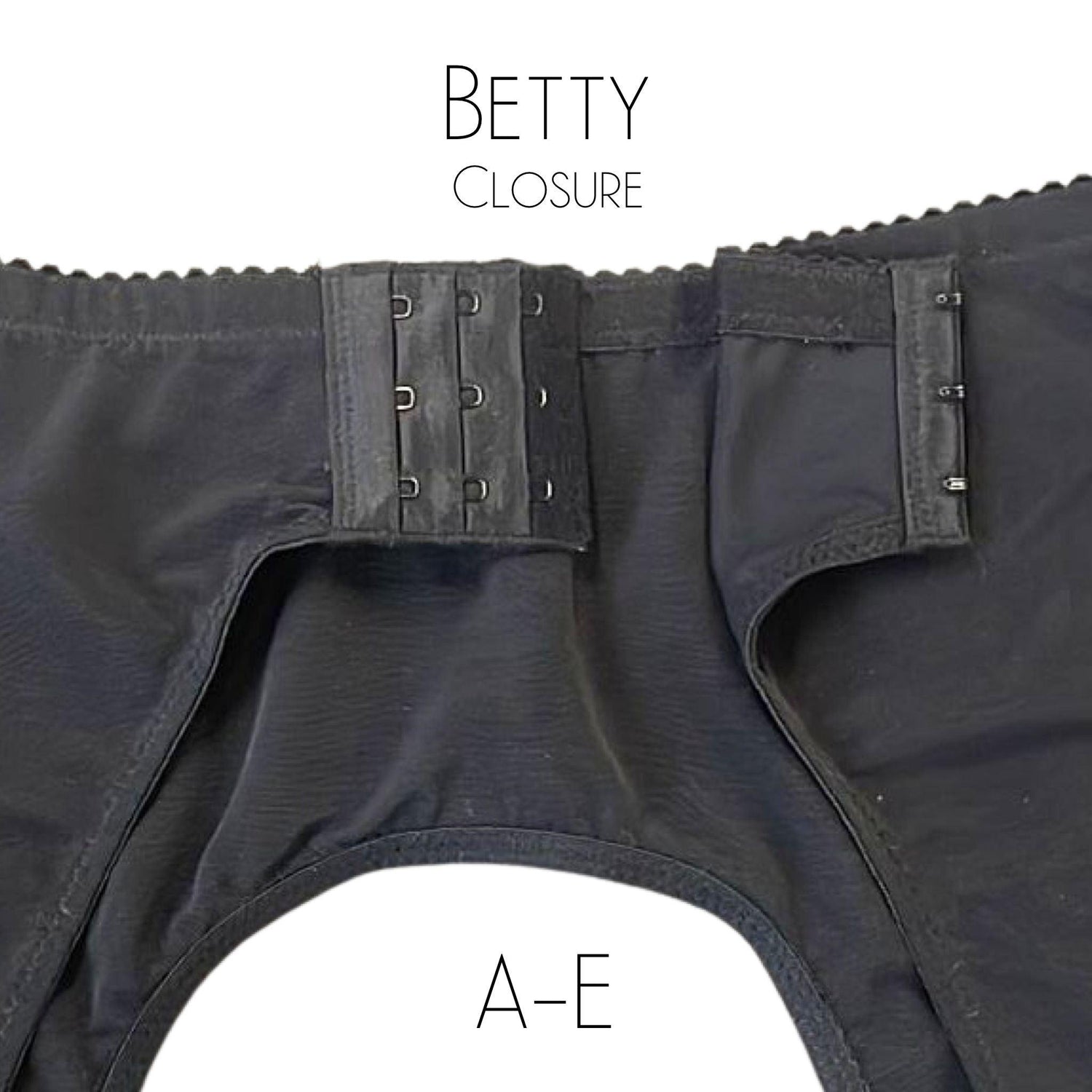 Schwarz Hüftgürtel Betty