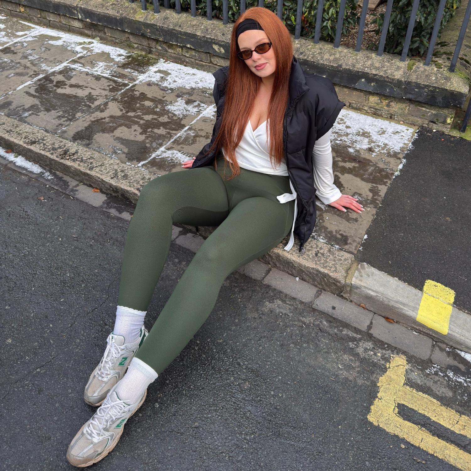 Squat-Proof Leggings - Secret Garden