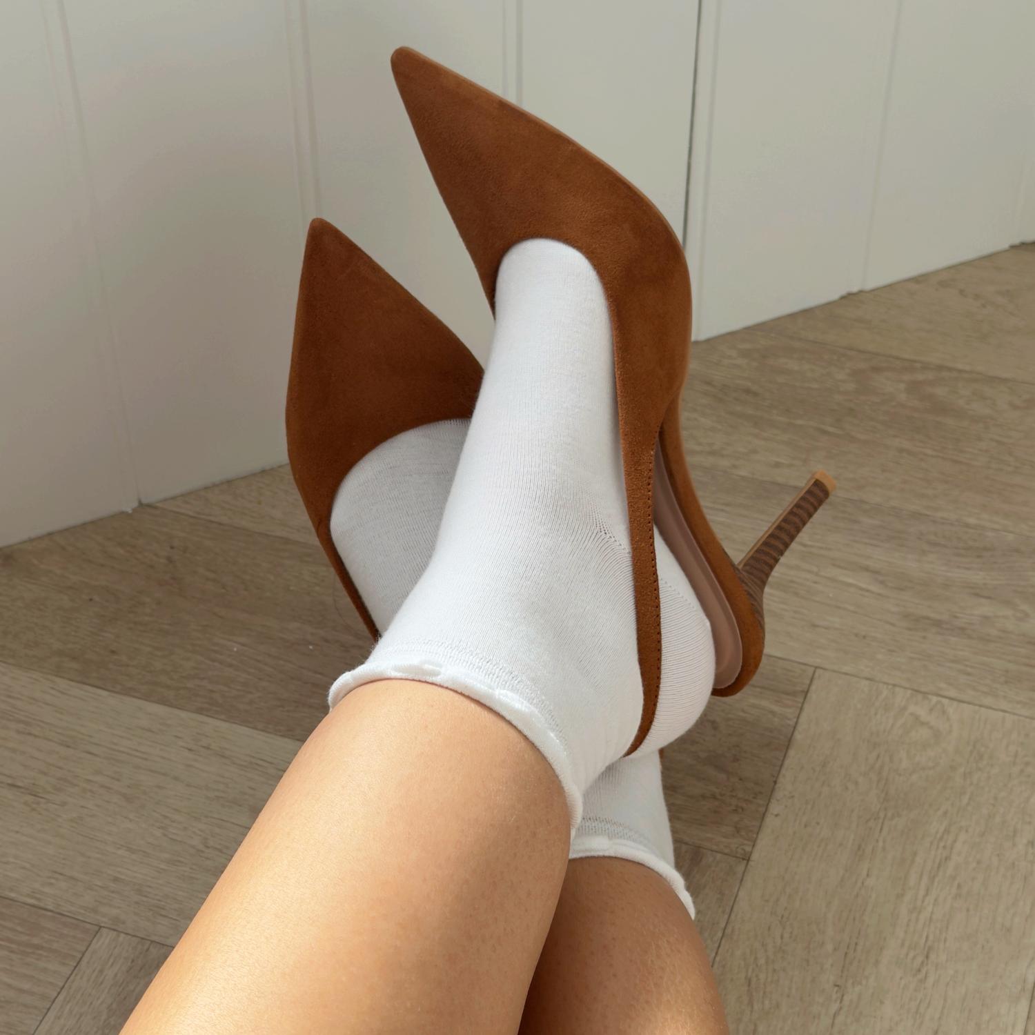 Ultimative Bambus-Knöchelsocken - Weiß