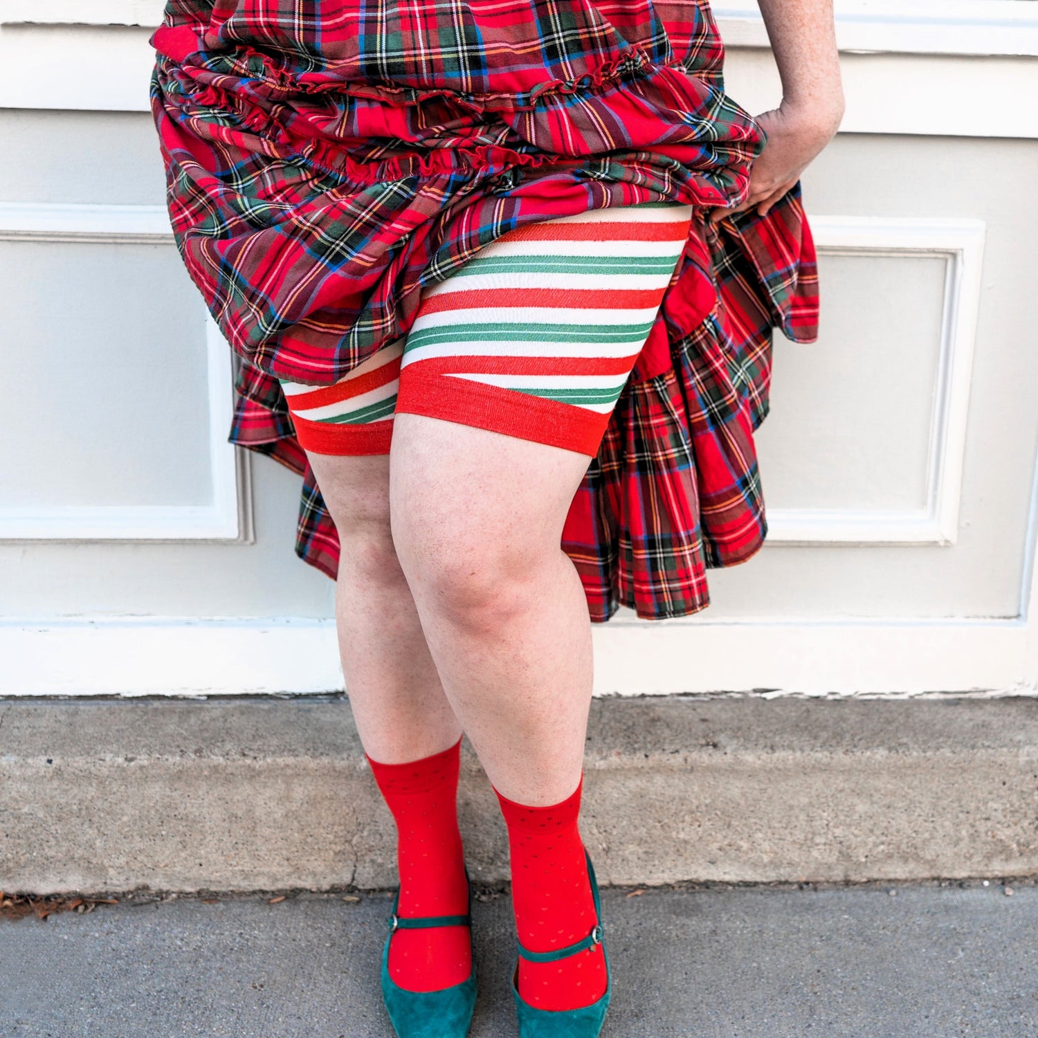 Weihnachts Chub Rub Shorts - Candied
