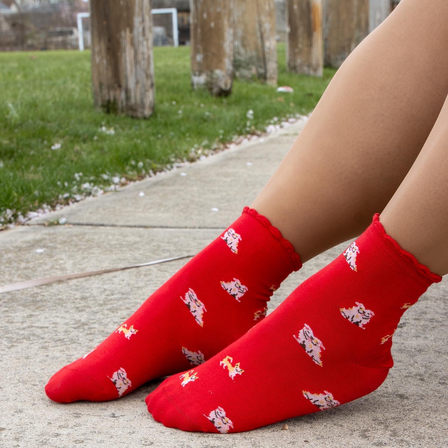 Ultimative Bambus-Knöchelsocken - Woof