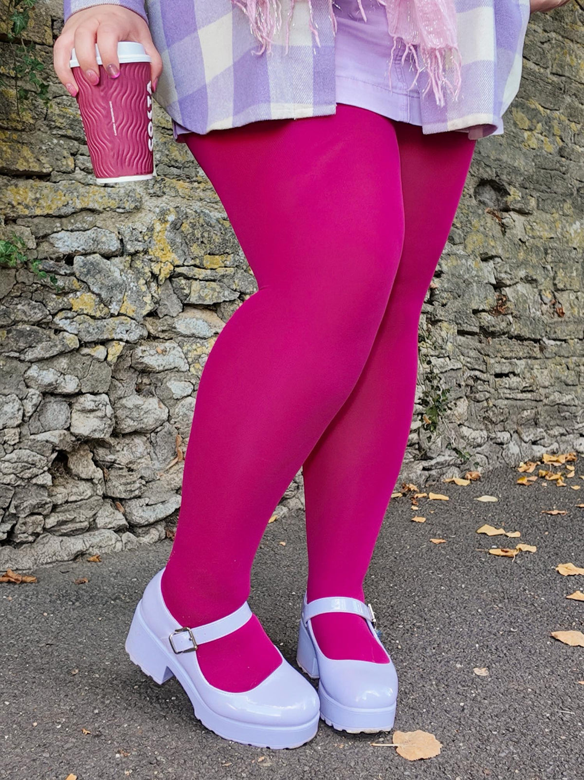 120 Denier Strumpfhosen - Raspberry Pie