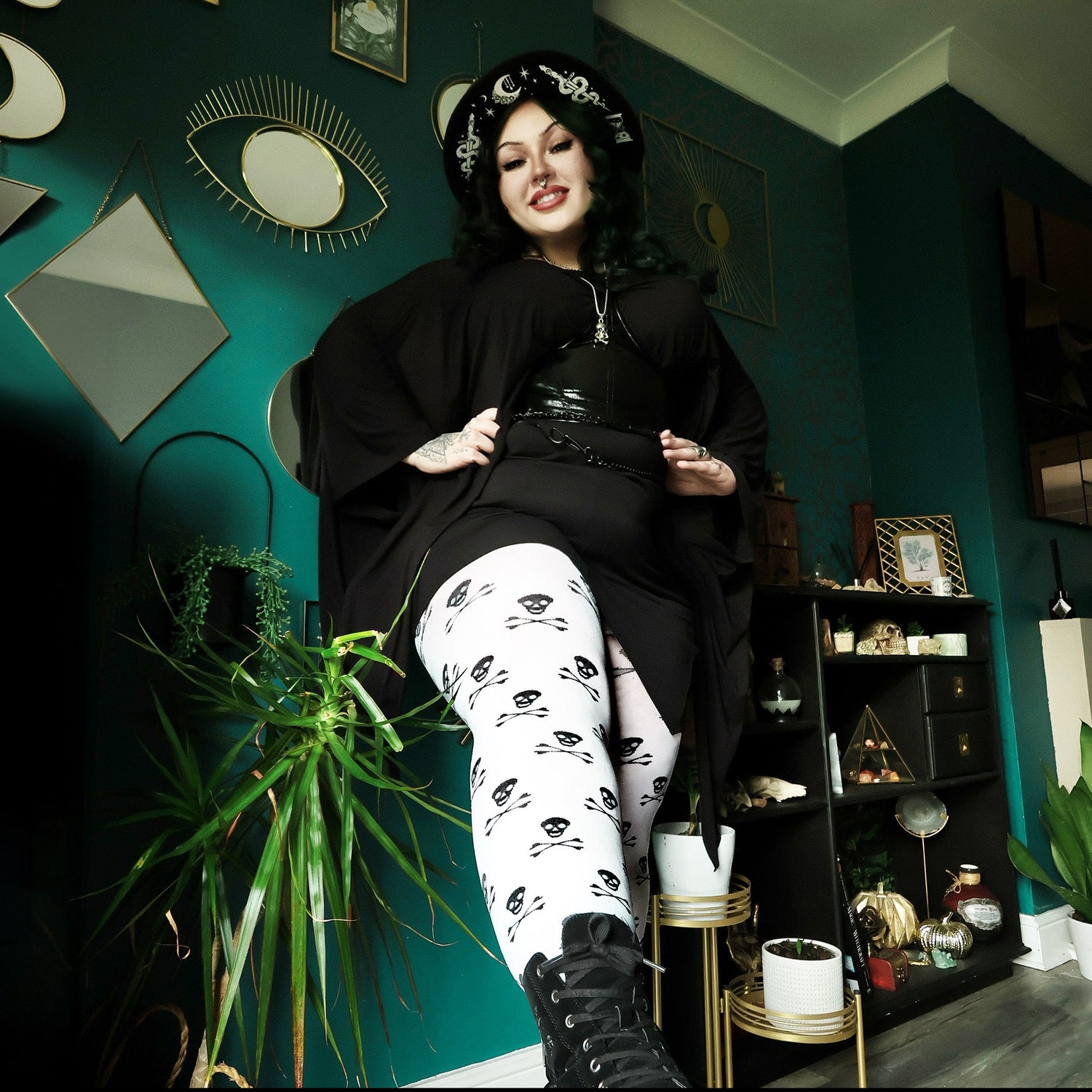 Skullz Tights - Snövit