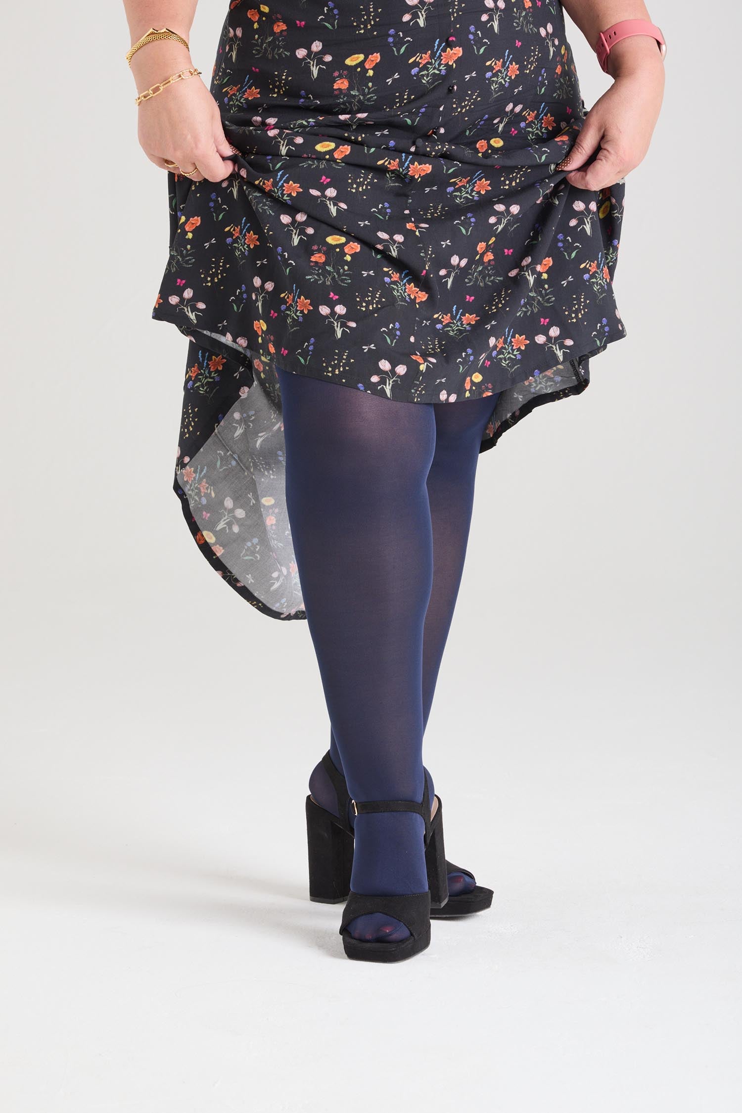 80 Denier Strumpfhosen - Marineblau