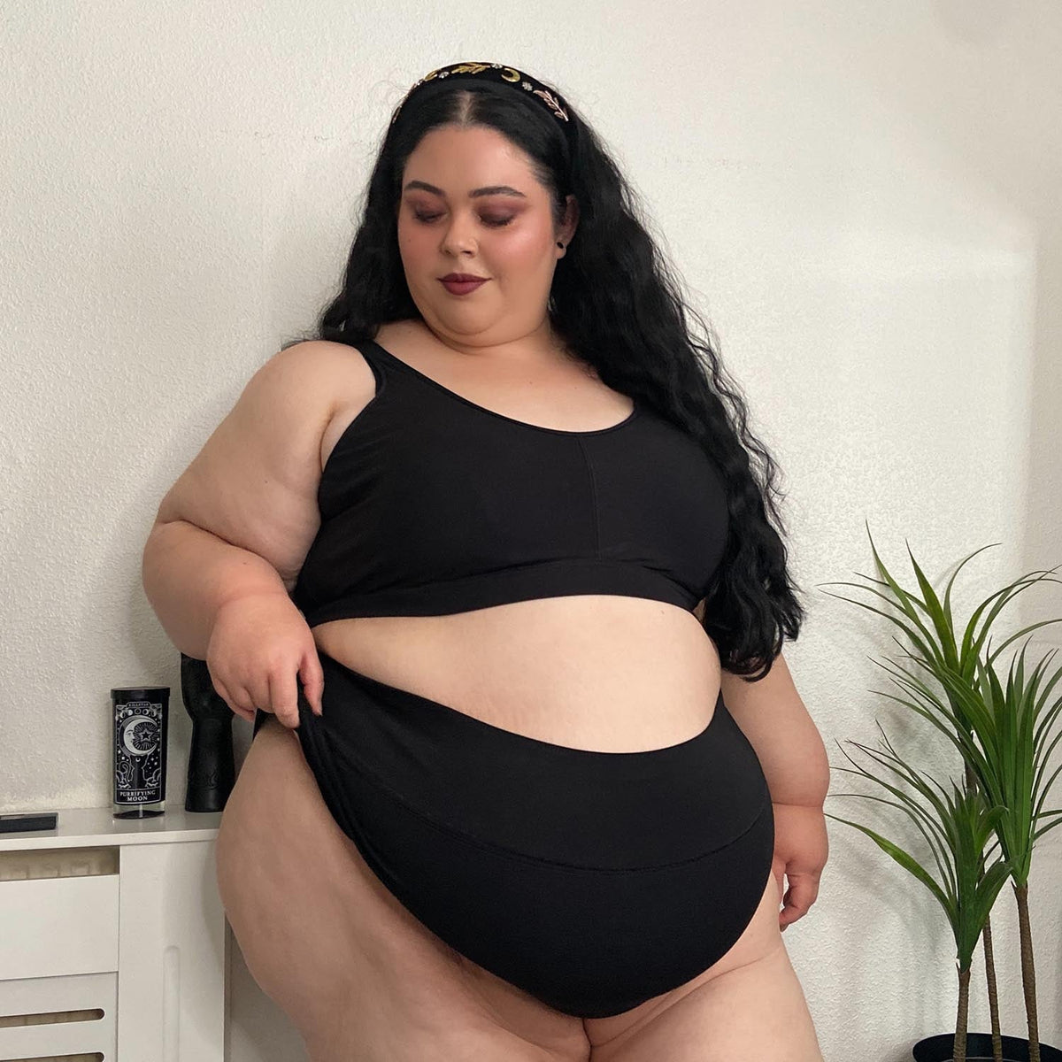SnagShield Full Brief Knickers - Schwarz