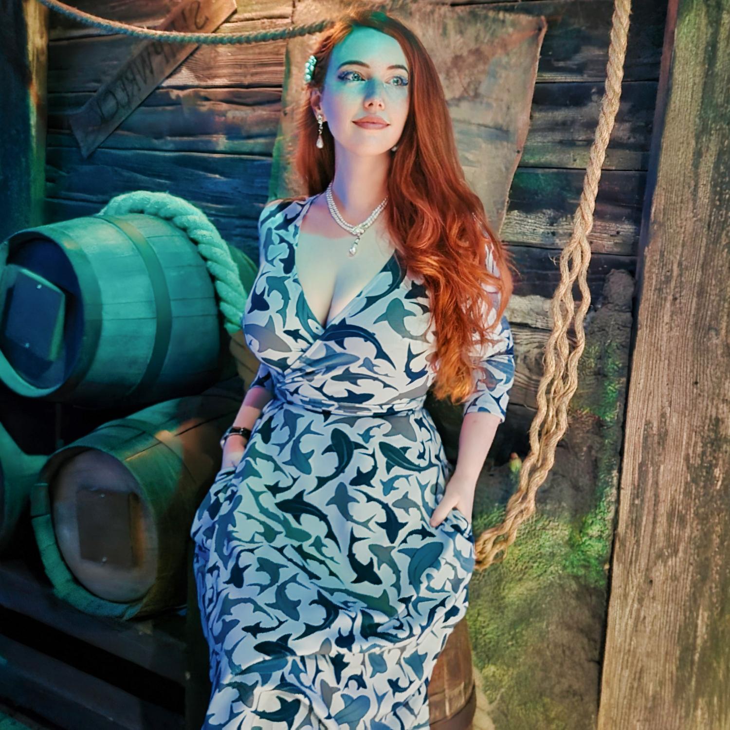 Wickelkleid – Haie