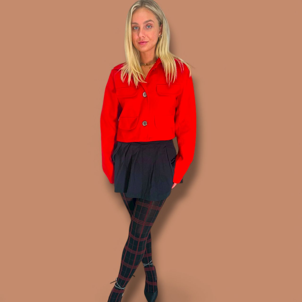 Weihnachts-Strumpfhose - Ceilidh