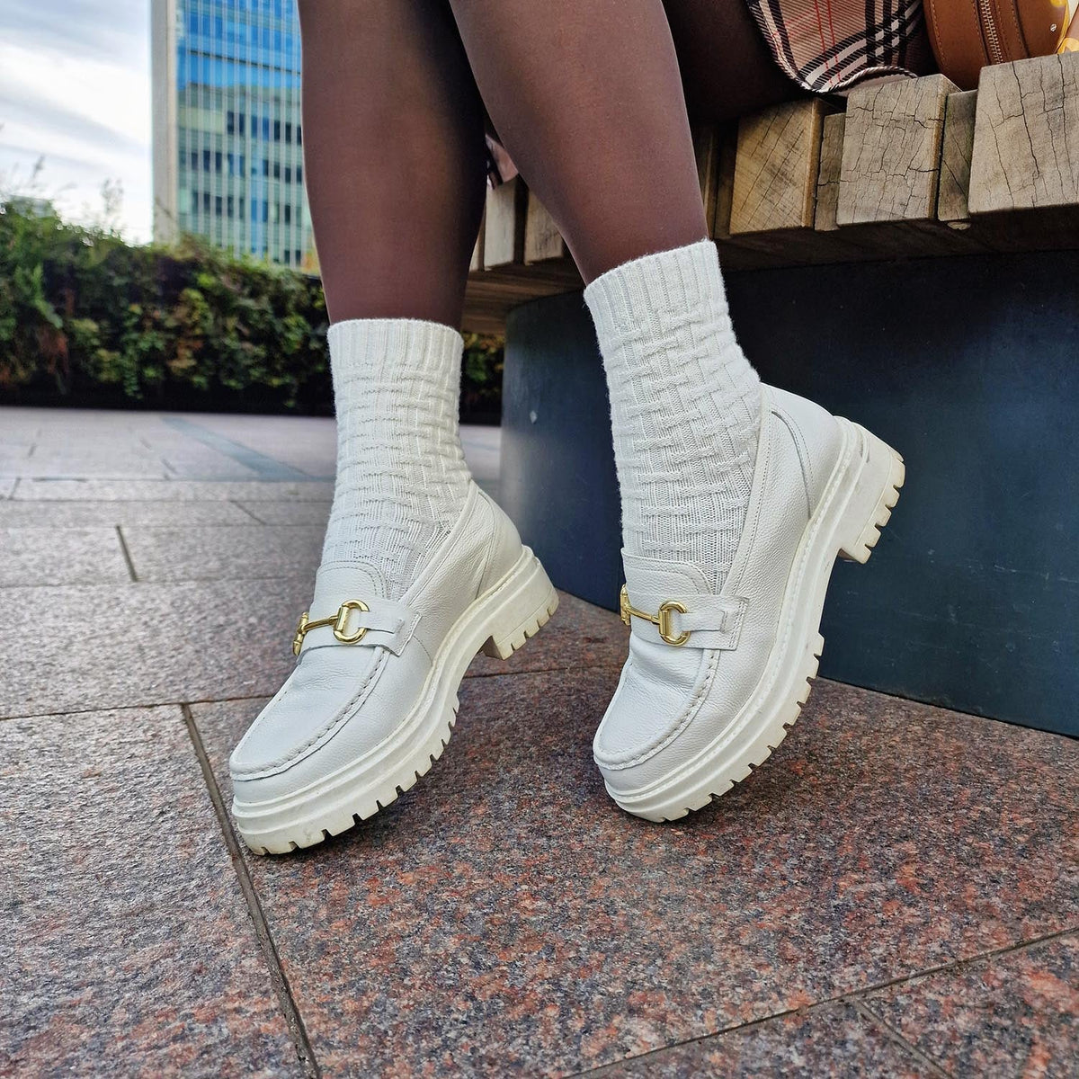 Everyday Crew Socken - Weiß