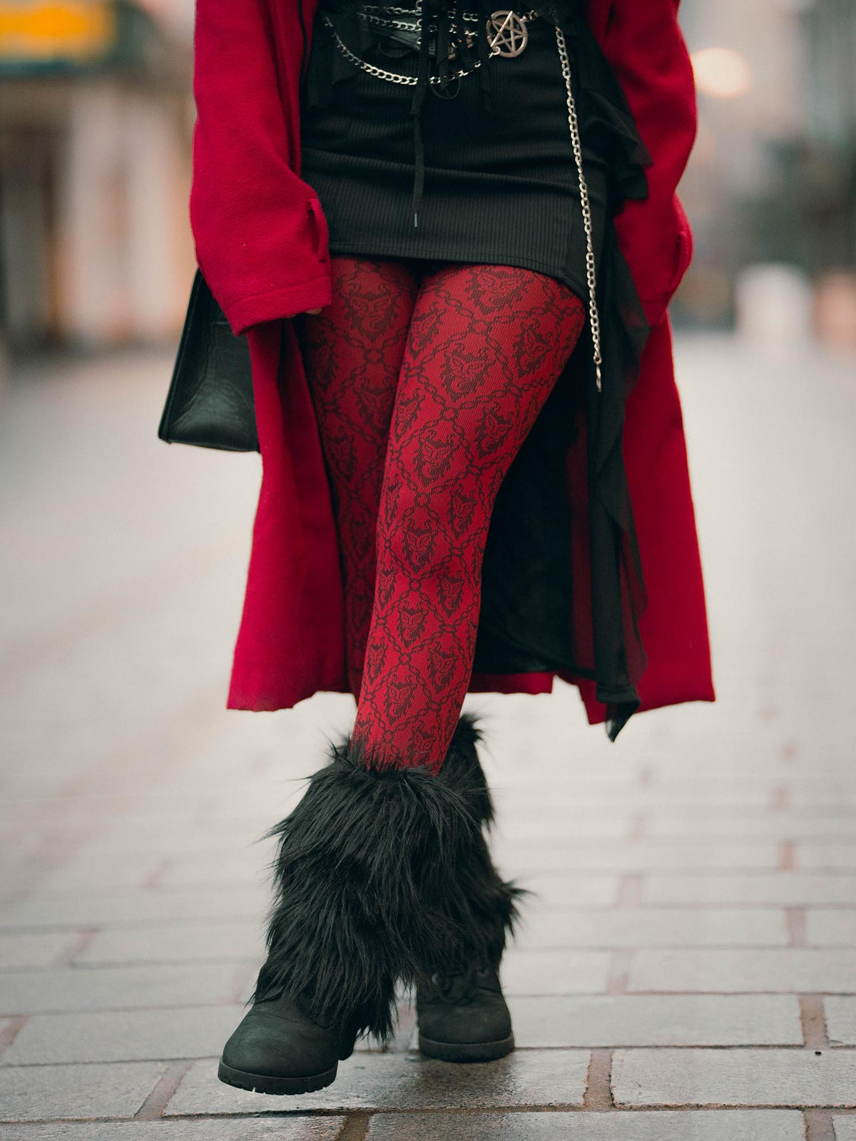Krampusnacht Strumpfhose - Shepherd's Delight