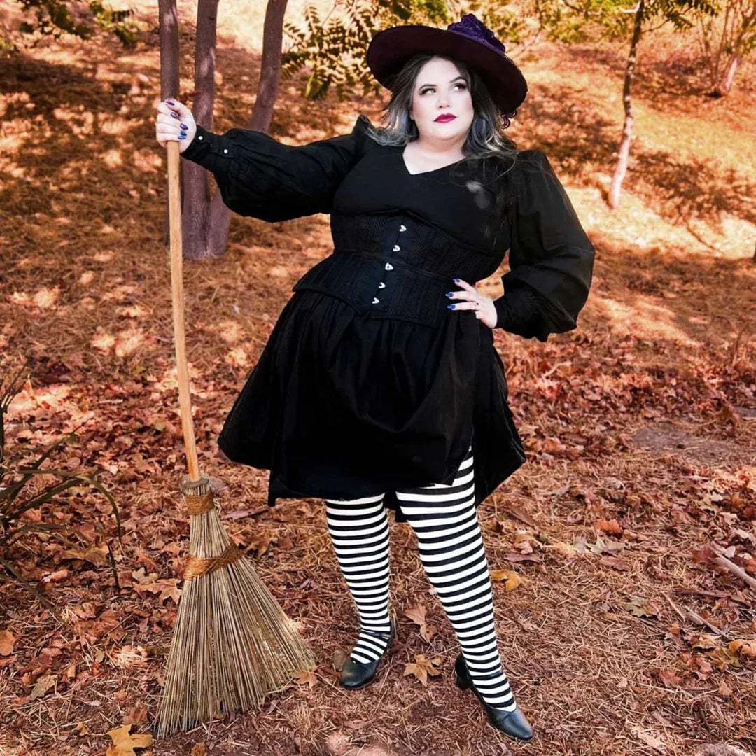 Ringelstrumpfhosen - Witch