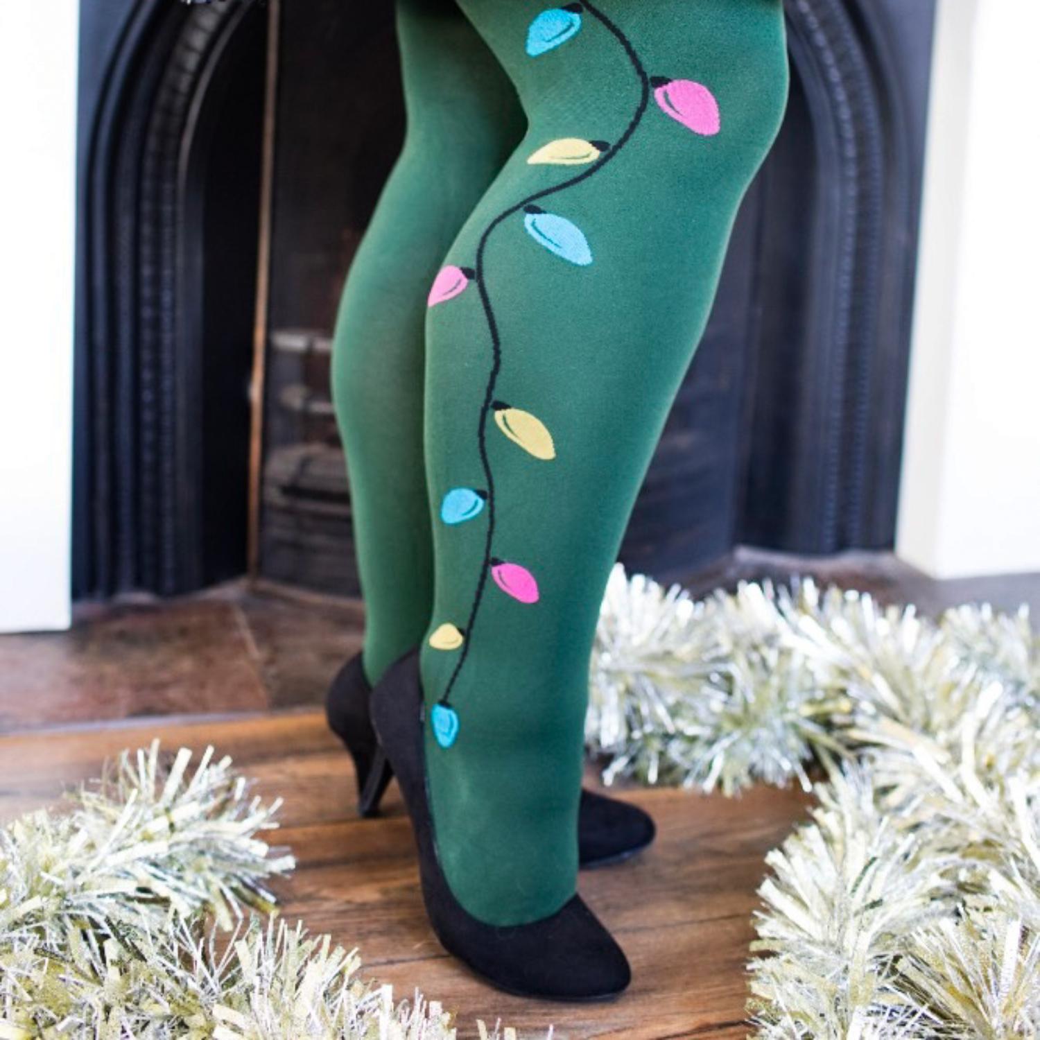 Weihnachts-Strumpfhose - Fairy Lights