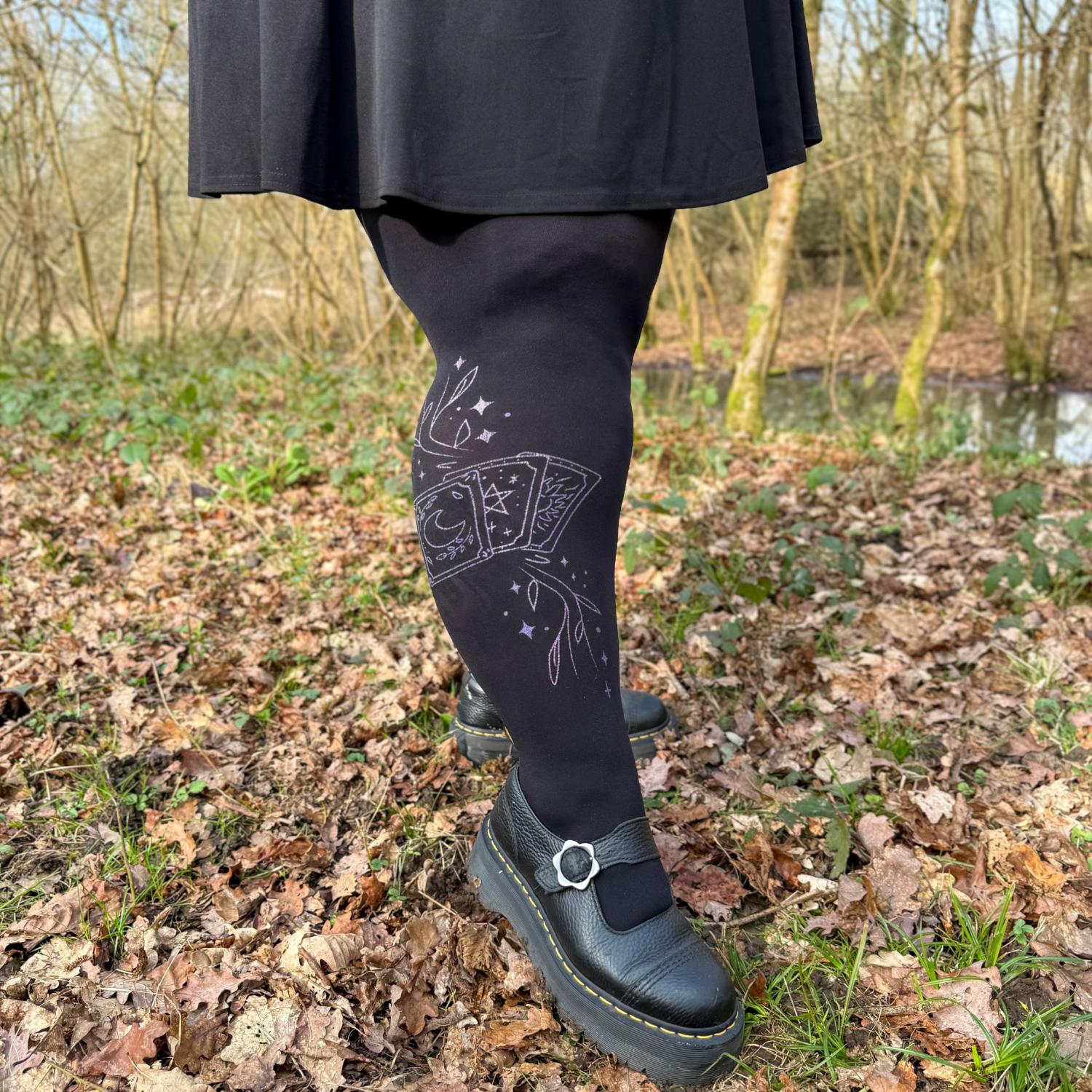 80 Den Blickdichte Strumpfhose - Tarot
