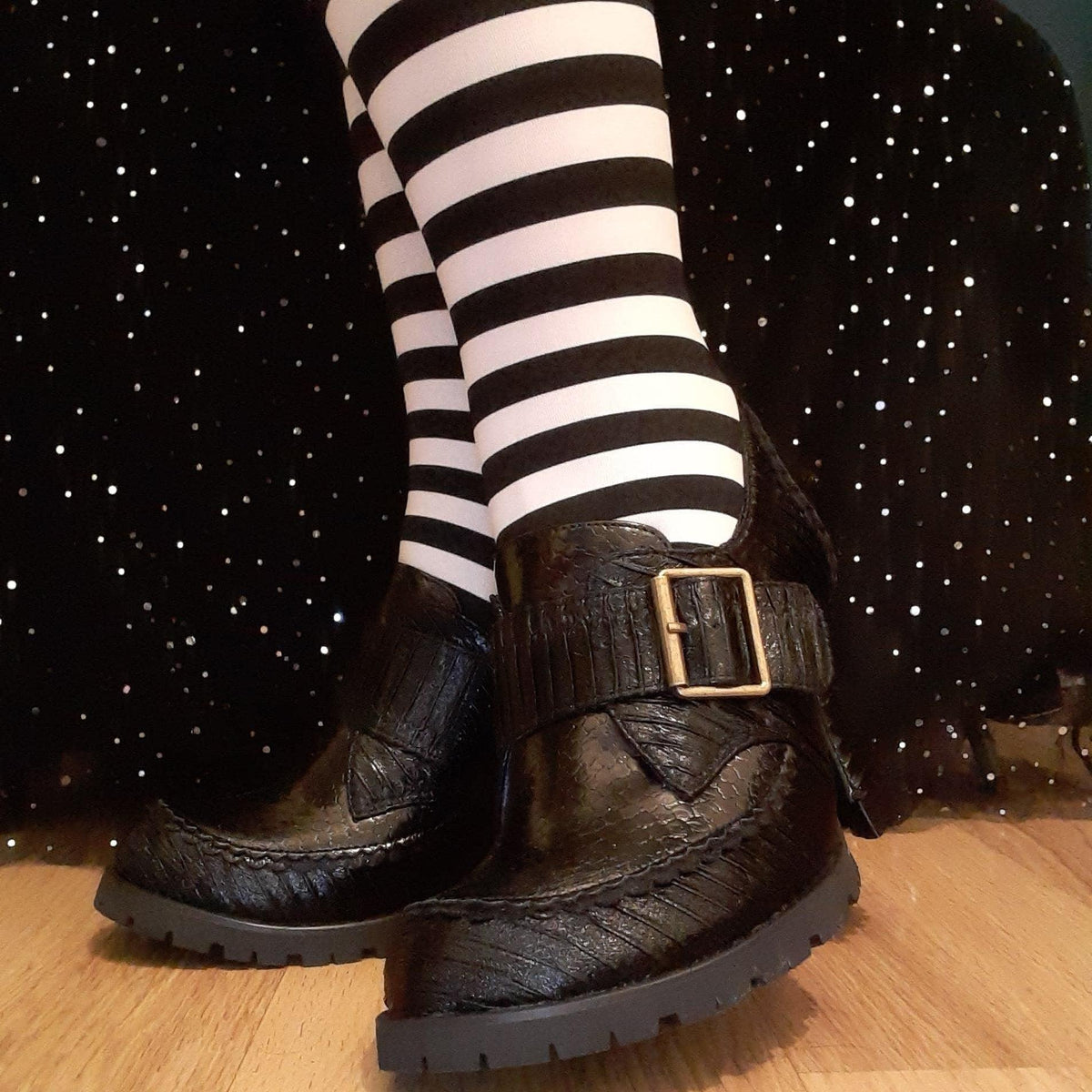 Ringelstrumpfhosen - Witch