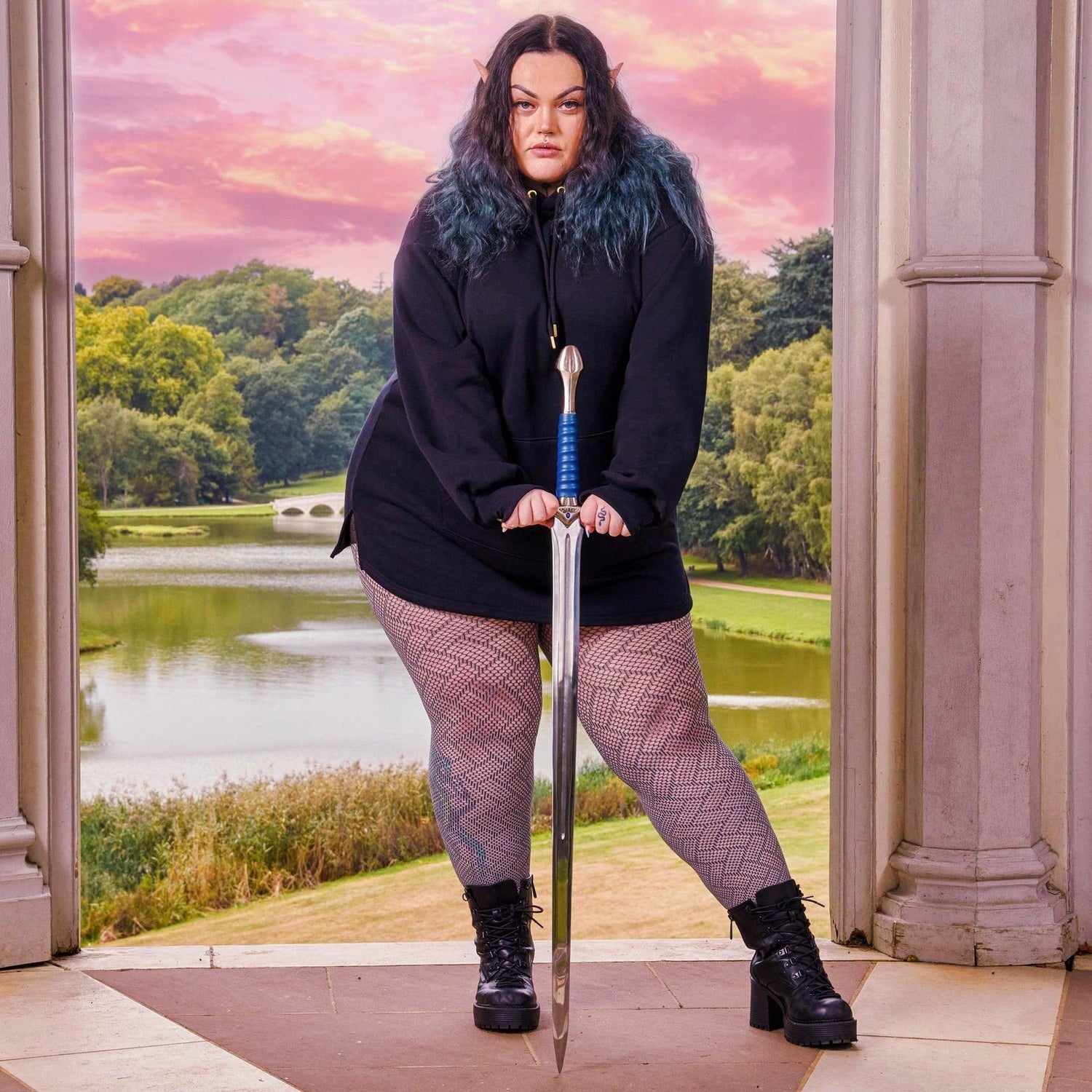 ACOTAR Longline Hoodie - High Lady