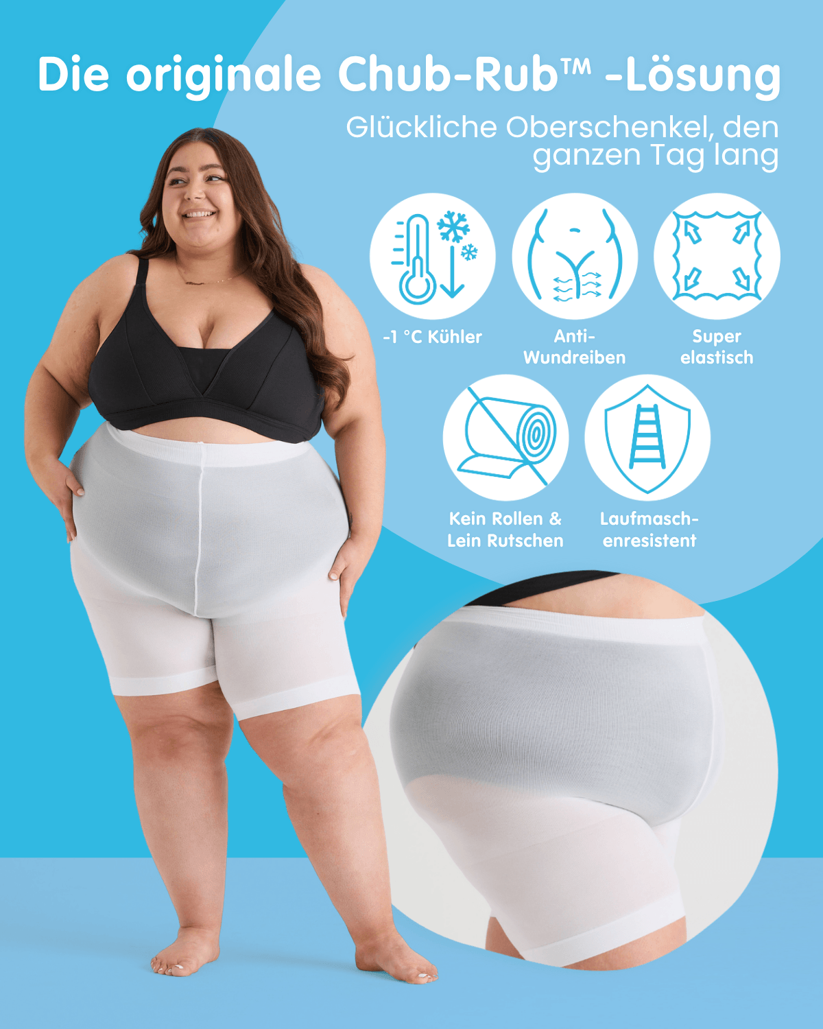 Spodenki Stay Cool Chub Rub - Rocket