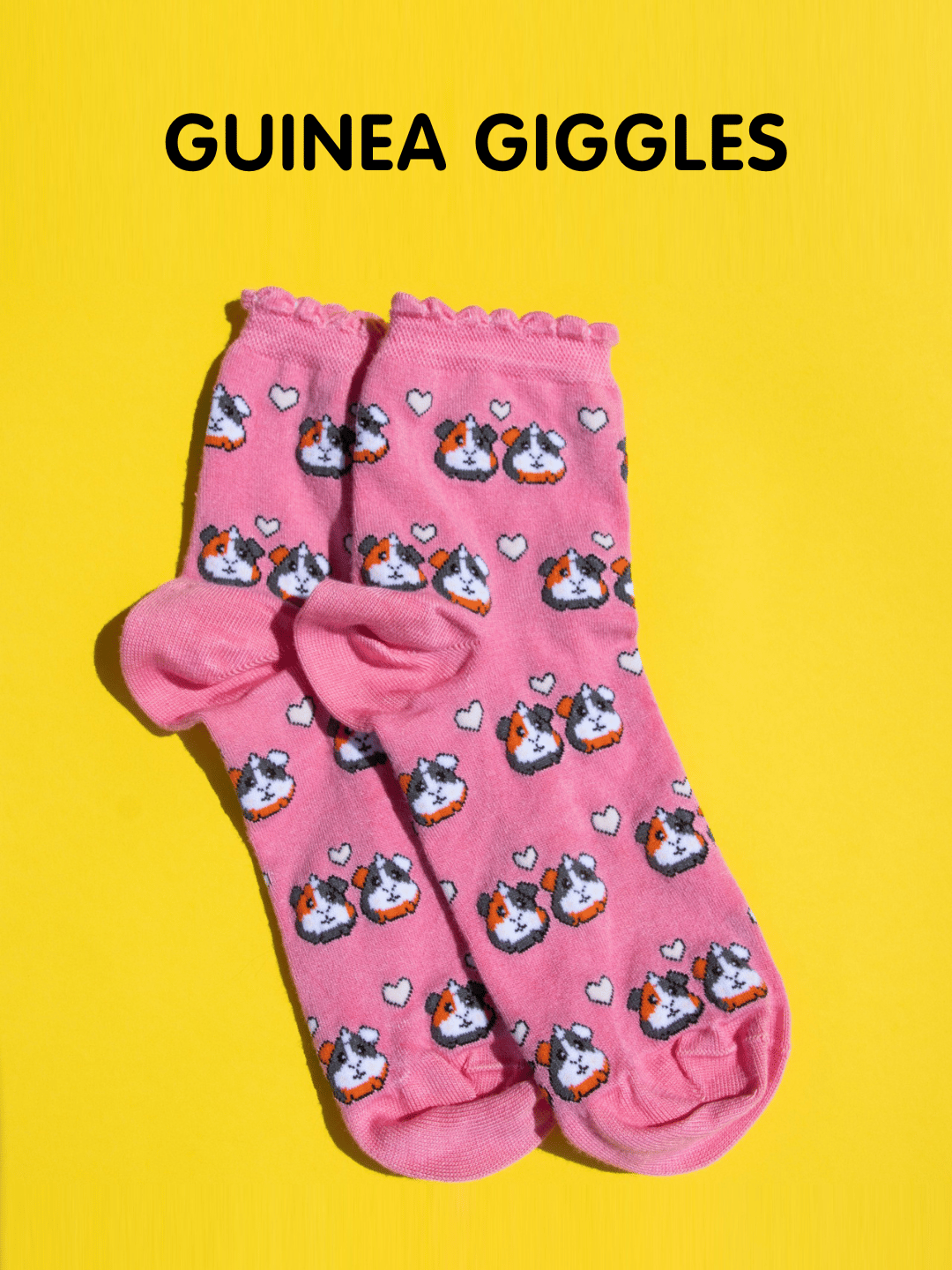 Ultimative Bambus-Knöchelsocken - Guinea Giggles