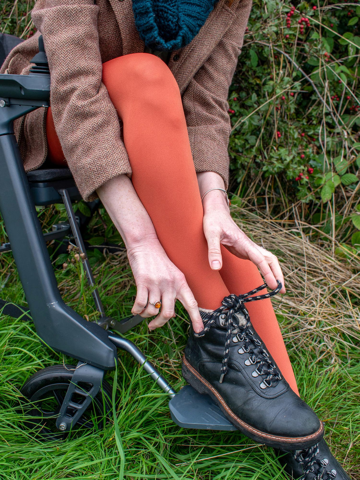 120 Denier Strumpfhosen - Pumpkin Spice