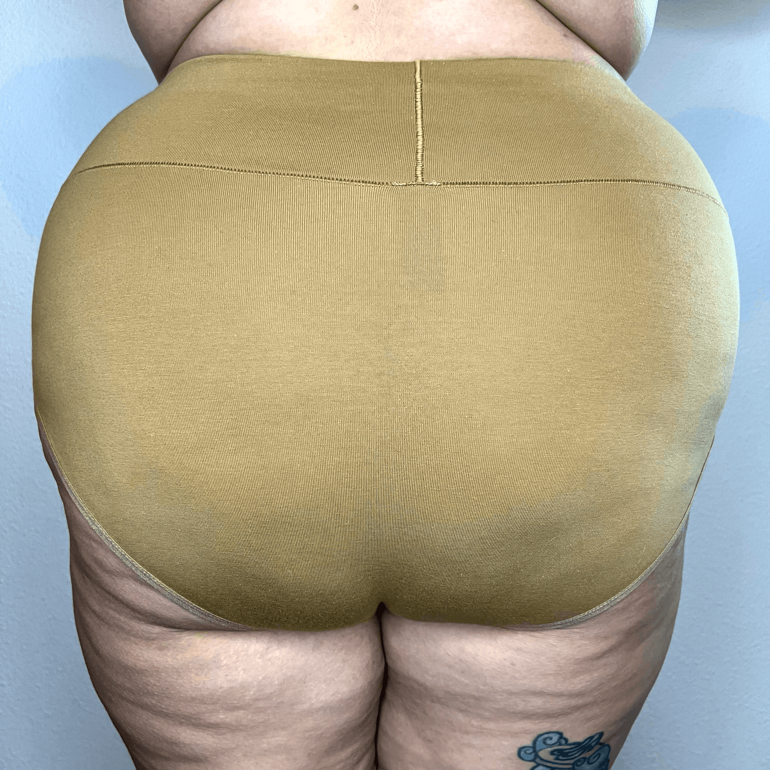 Bio-Baumwolle Vollständiger Slips - Caramel