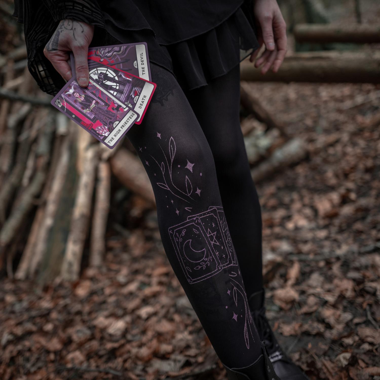 80 Den Blickdichte Strumpfhose - Tarot
