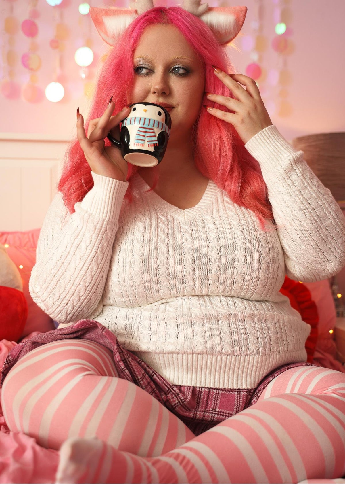 Weihnachts-Strumpfhose - Sugar Plum