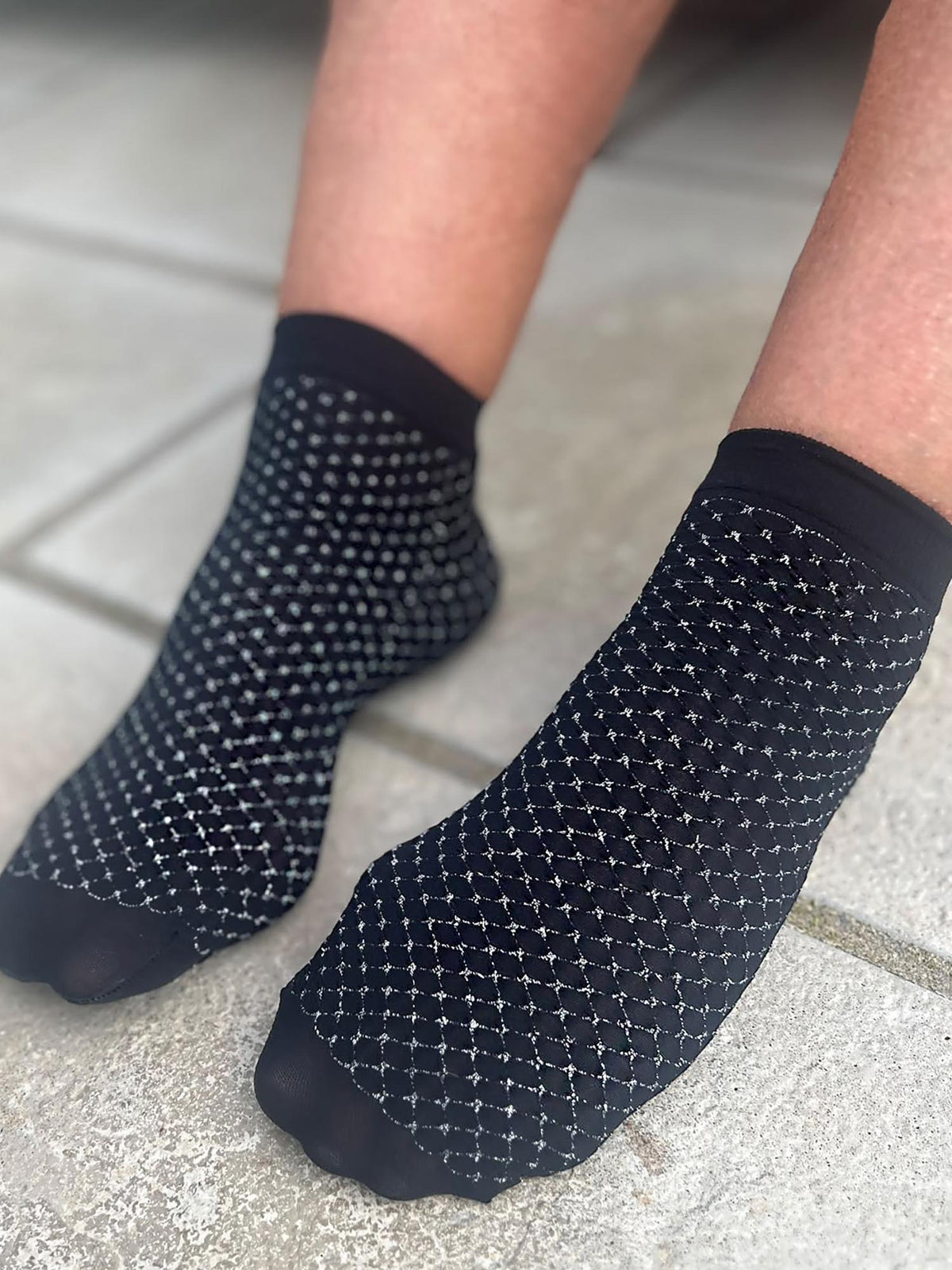 Blackadder Knöchelsocken - Silber