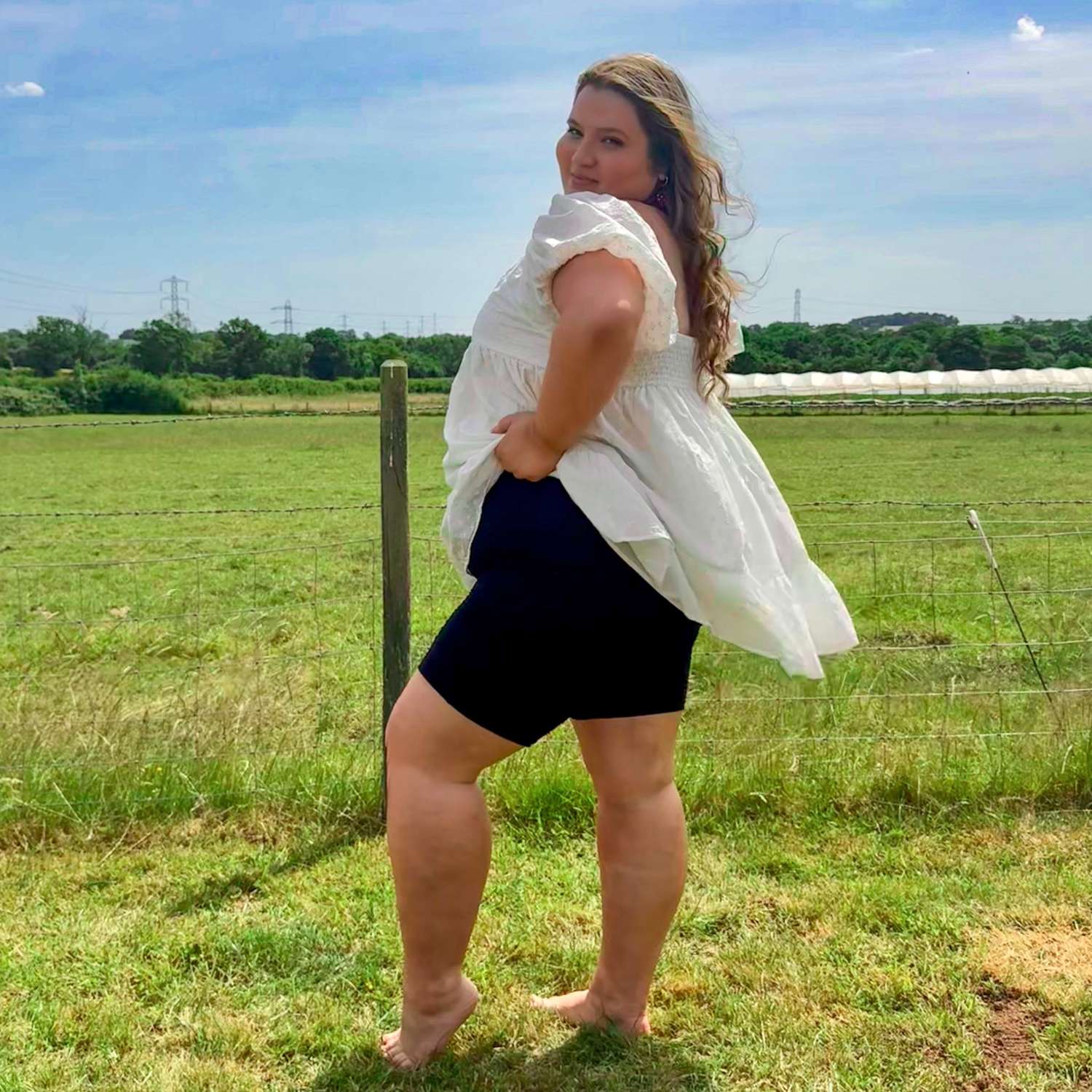 Chub Rub Shorts aus Naturfaser – Schwarz