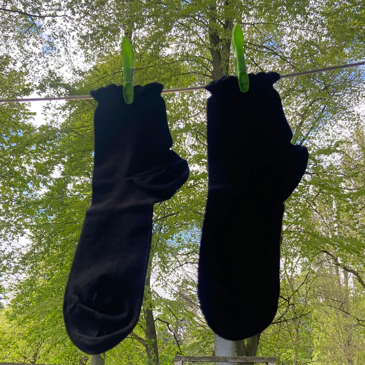 Ultimative Bambus-Knöchelsocken - 5er-Pack in Schwarz