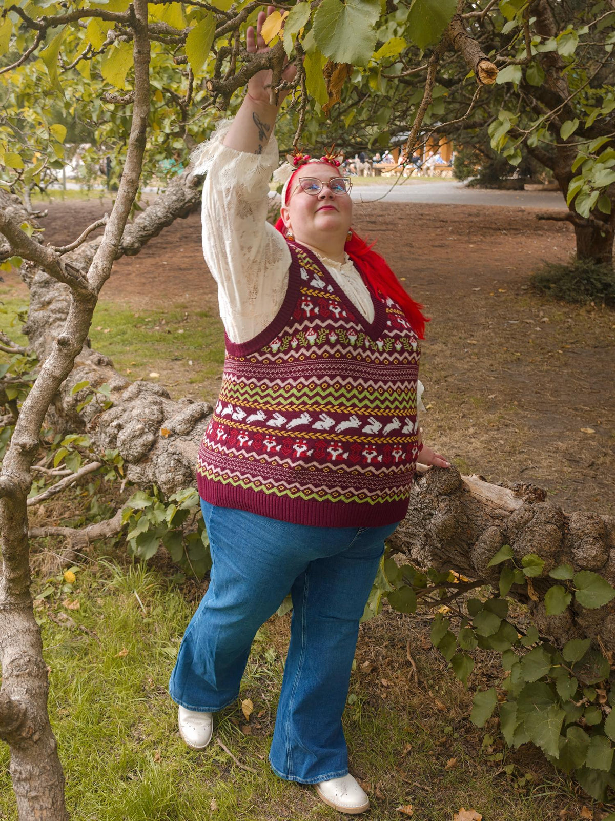 Woodland Adventure Pullunder – Mehrfarbig
