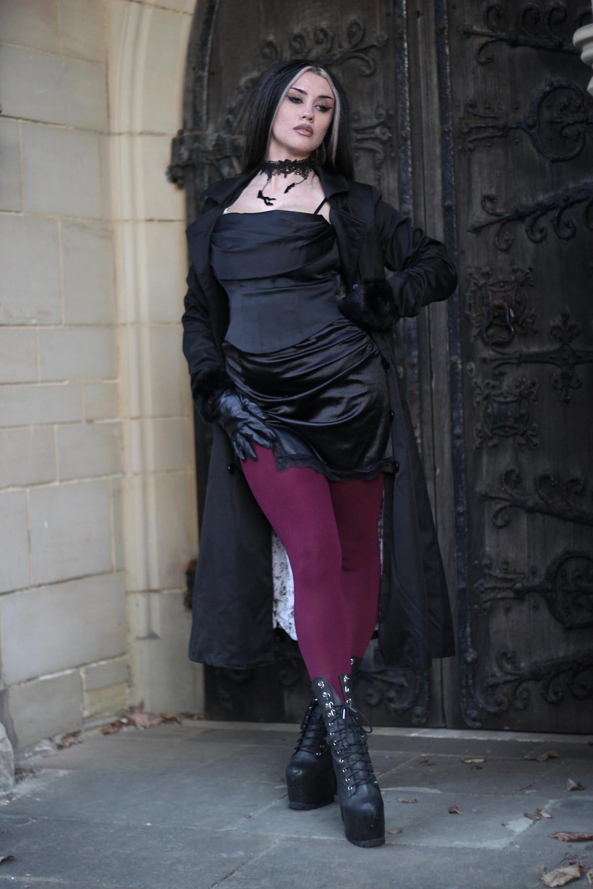 120 Denier Strumpfhosen - Cherry