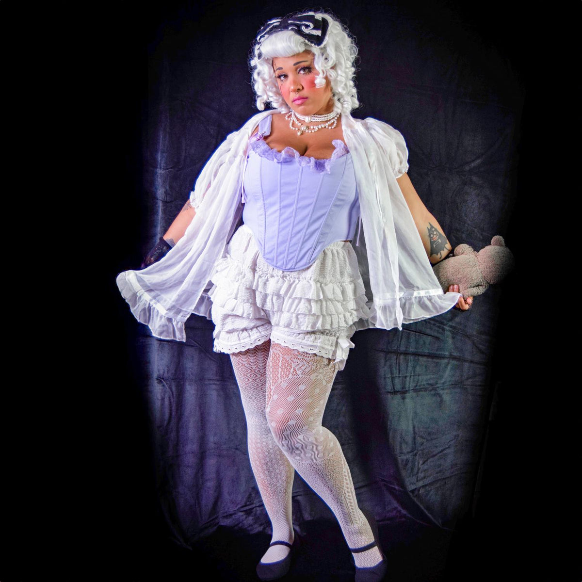 Halloween-Strumpfhose – In Pieces – Snowball