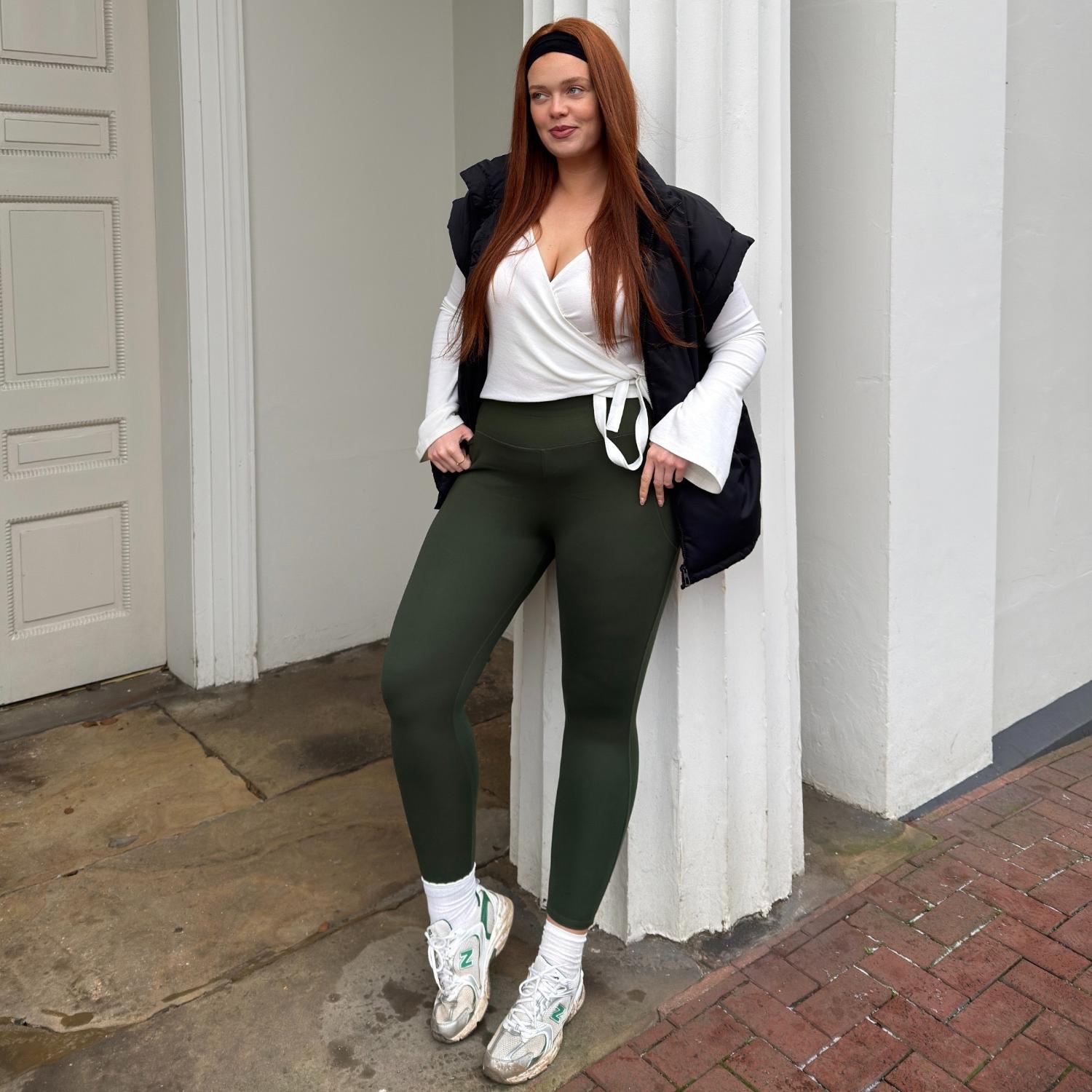Squat-Proof Leggings - Secret Garden