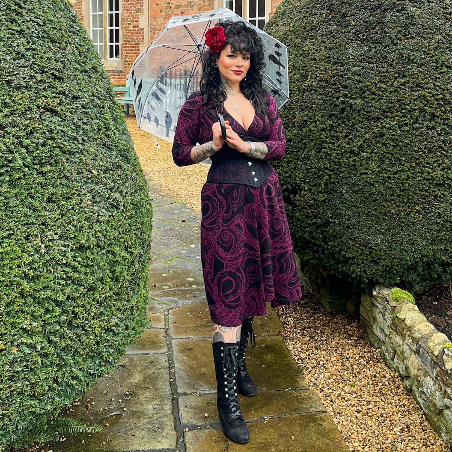 Wickelkleid – Kraken’s Embrace