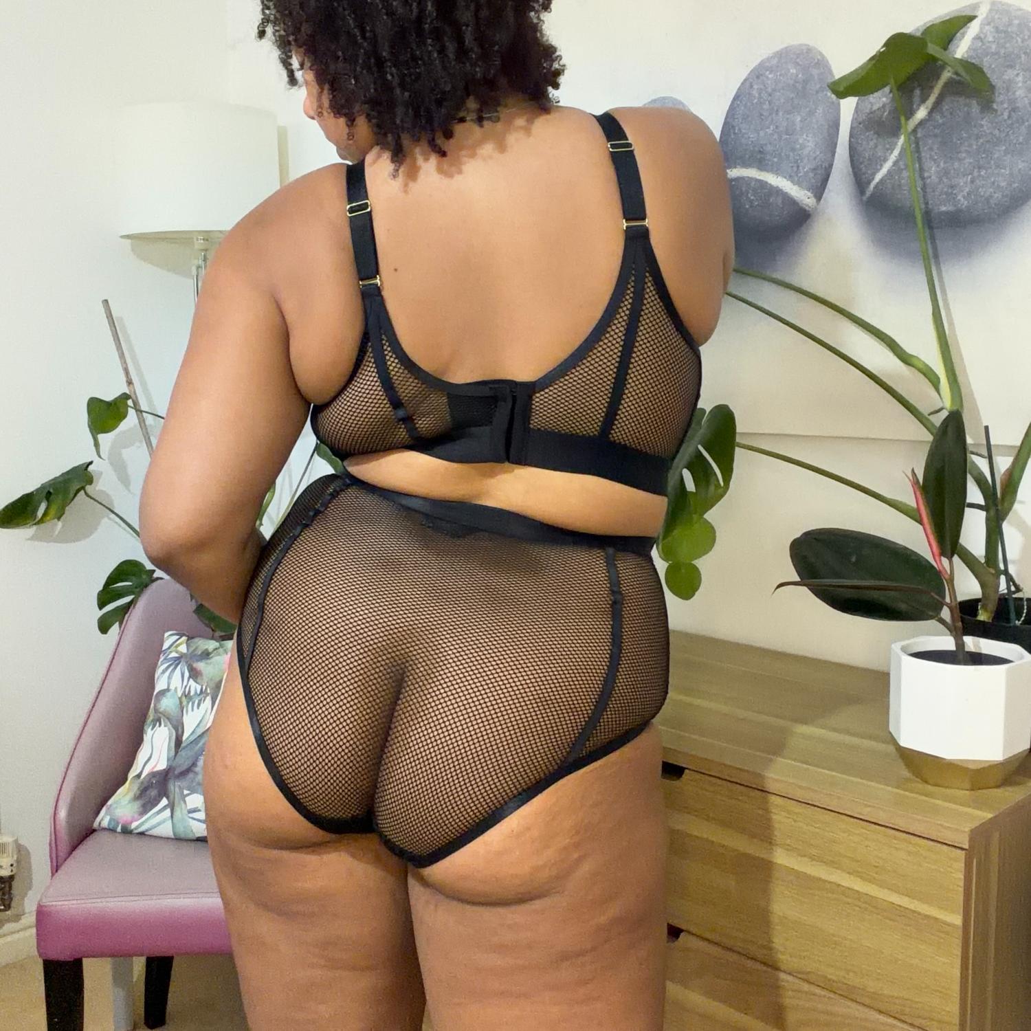 Kitty fishnet trosor
