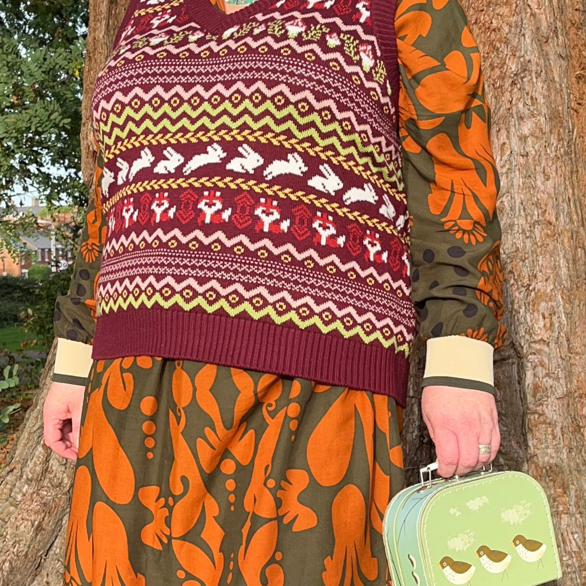 Fair Isle Pullunder – Woodland Adventure – Mehrfarbig