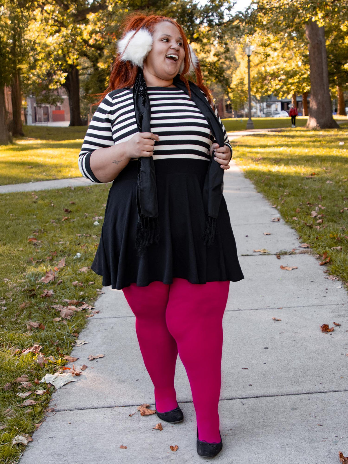 120 Denier Strumpfhosen - Raspberry Pie
