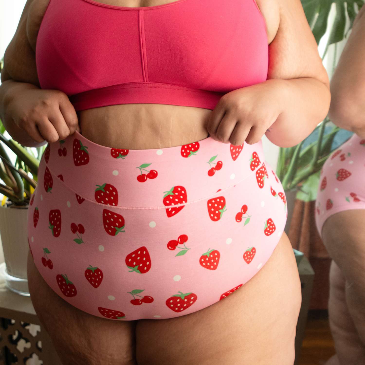 Fruity Super High Waist Slip – Pink Lady