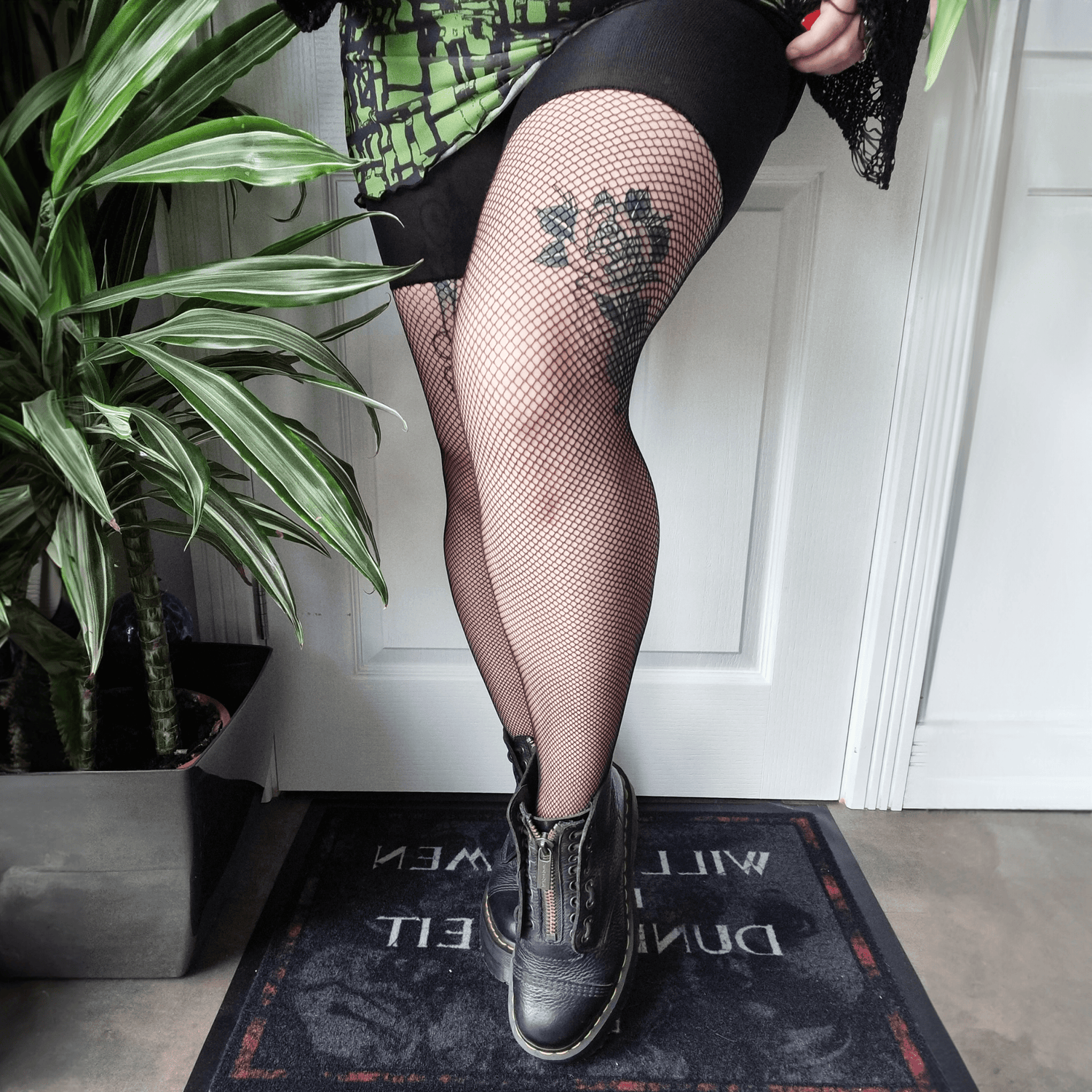 Thighs the Limit Fischnetz - Schwarz
