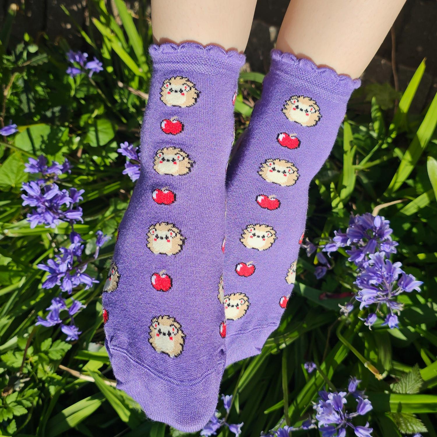Ultimative Bambus-Knöchelsocken - Happy Feet 4er-Pack