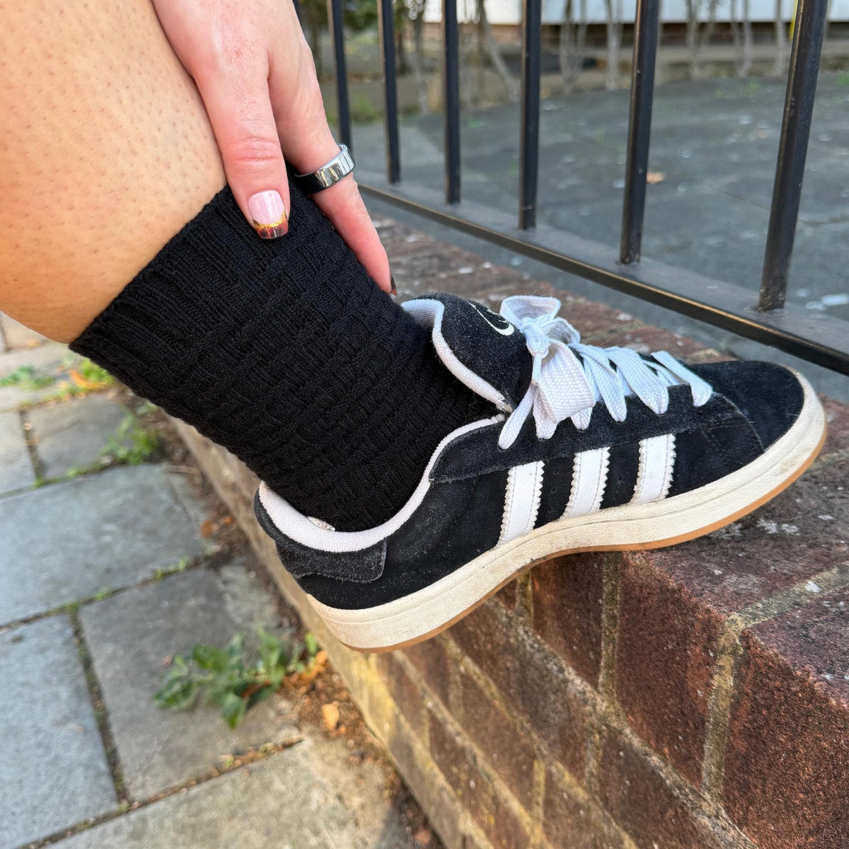 Everyday Crew Socken - Schwarz