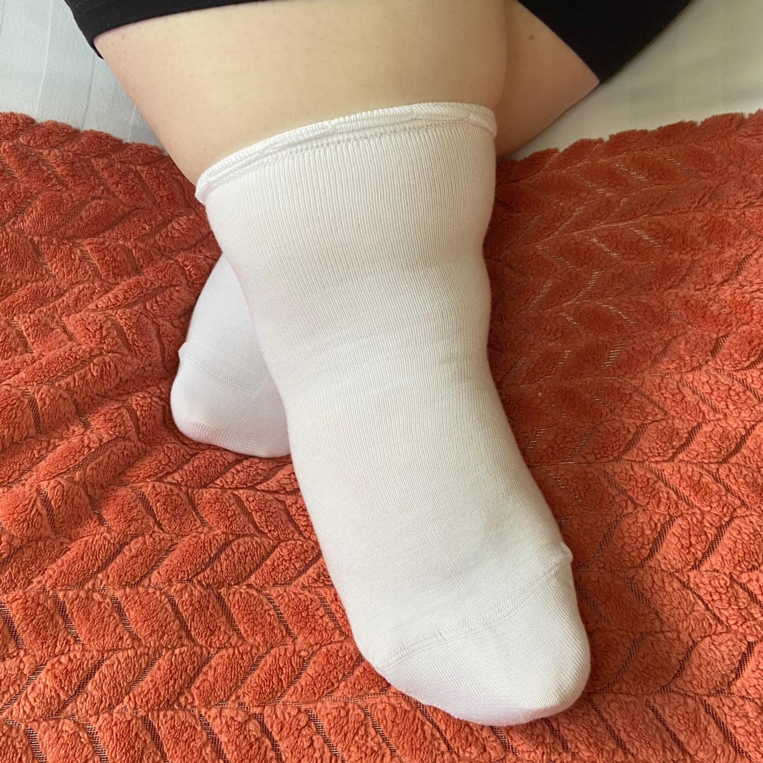 Ultimative Bambus-Knöchelsocken - Weiß