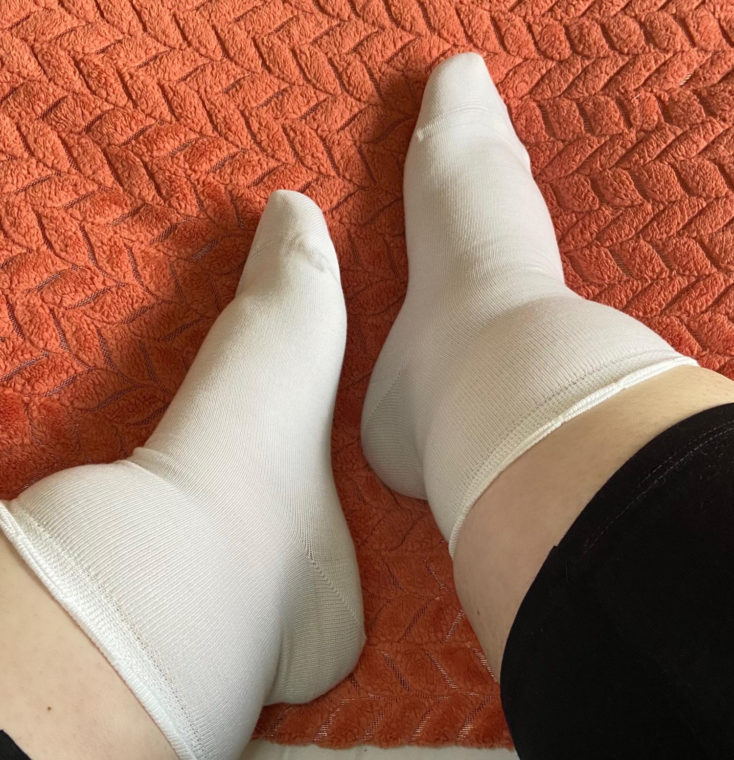 Ultimative Bambus-Knöchelsocken - Weiß