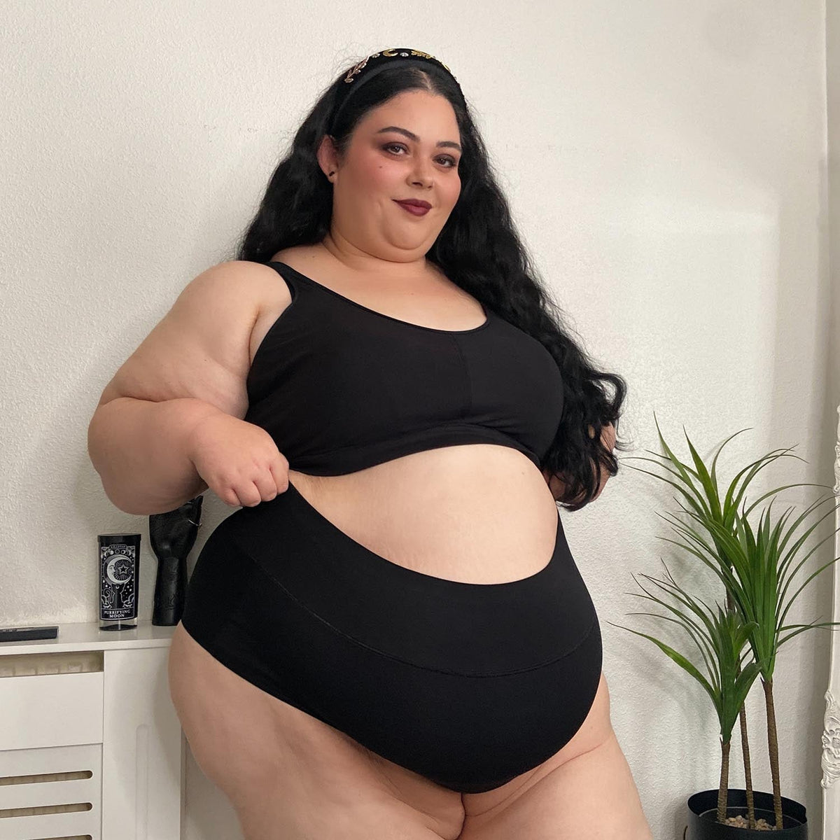 SnagShield Full Brief Knickers - Schwarz