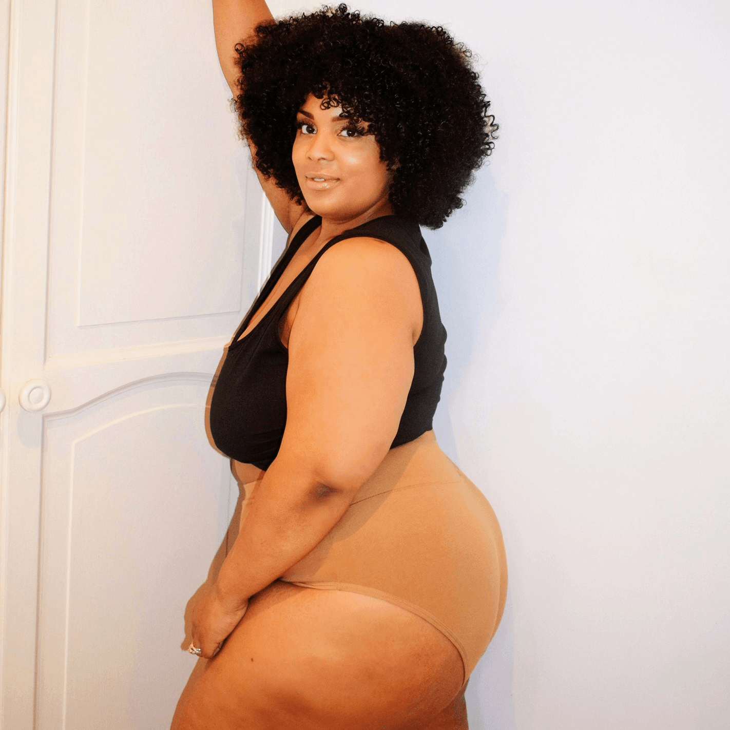 Bio-Baumwolle Vollständiger Slips - Caramel