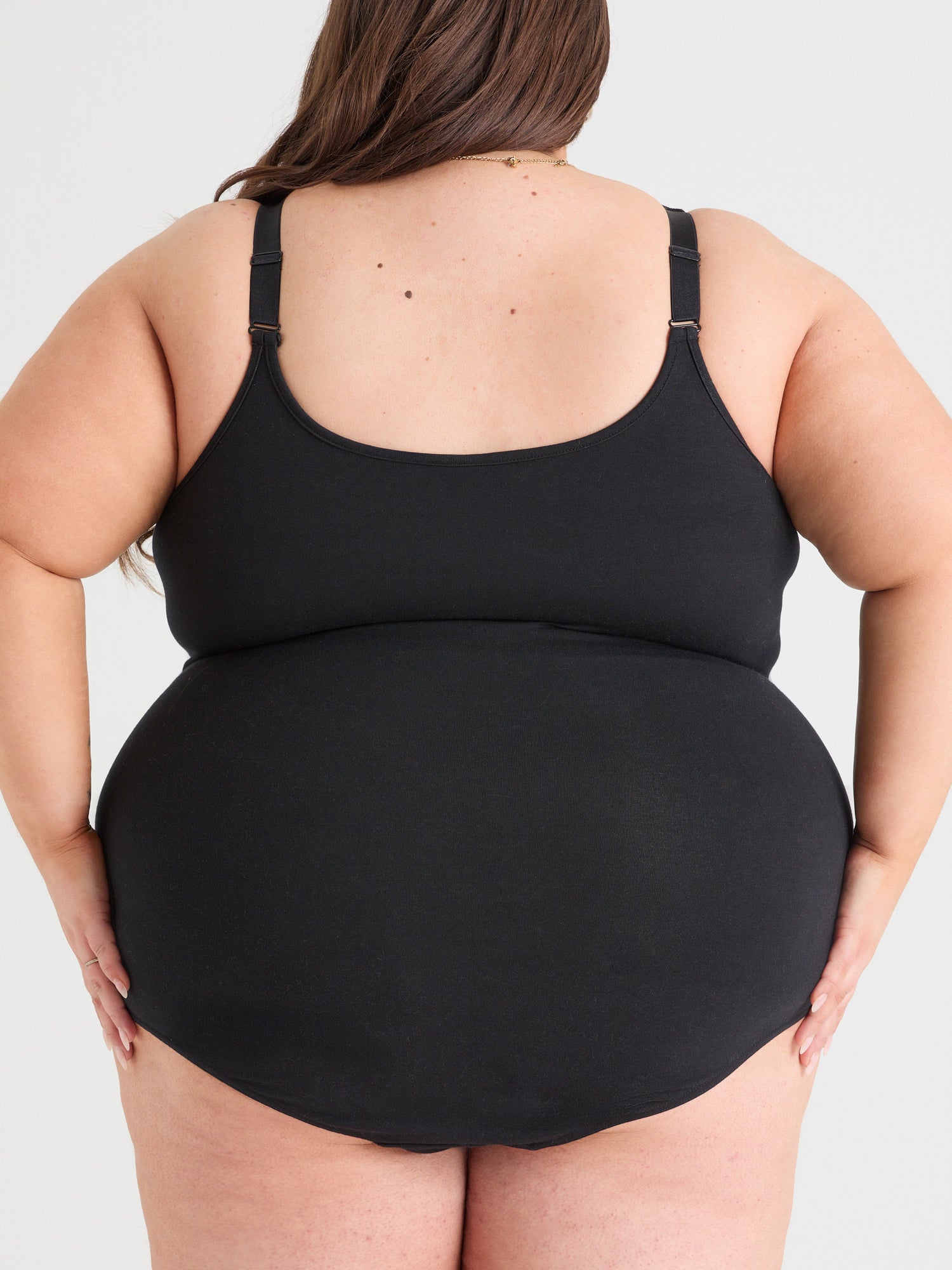 Body med remmar i bomull