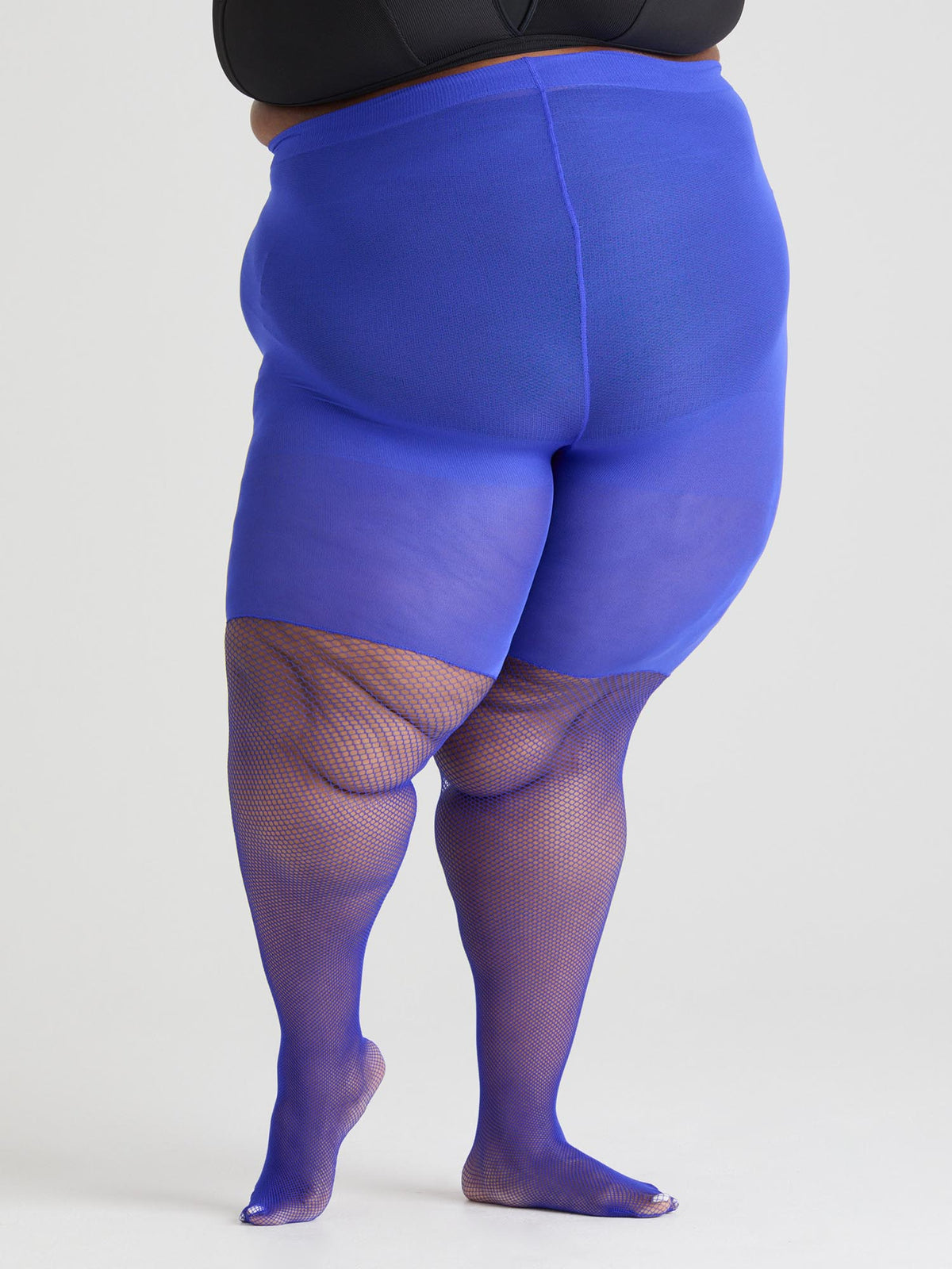 Thighs the Limit Fishnet - Arabesque