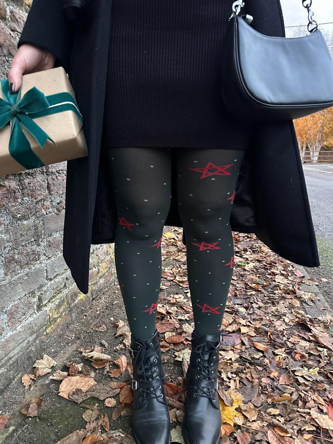Weihnachts-Strumpfhose - Woodland Magick